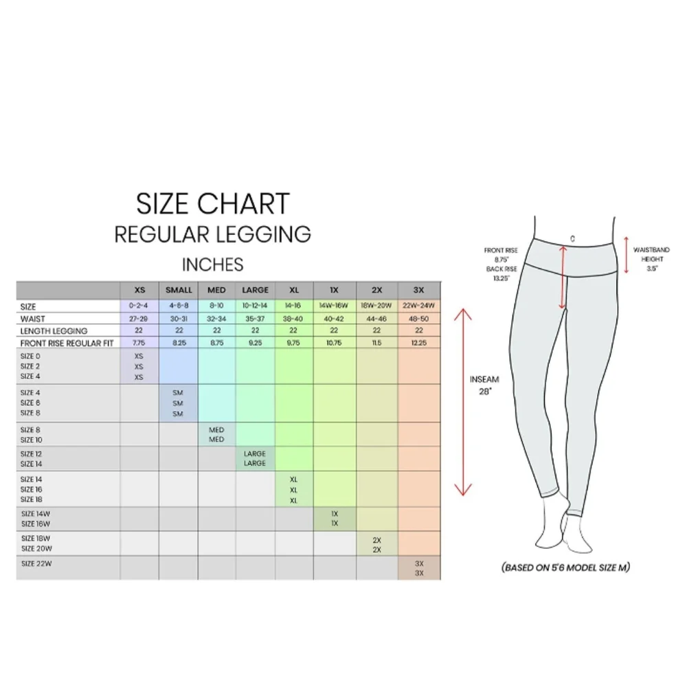 90 Degree by Reflex color contrast Design Leggings - Picture 14 of 14